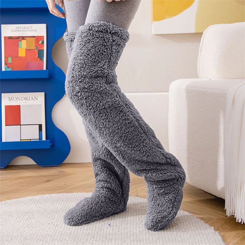 Black Friday Sale 50% OFF🎁Winter Fluffy Warm Over Knee Socks