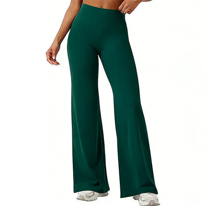 🔥 Women's High-Waist No-Front-Seam Tummy Control Sculpting Pants