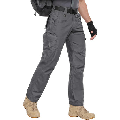 🔥Men's Ripstop Water-Resistant Cargo Pants,Ripstop Water Resistant Hiking Work Pants