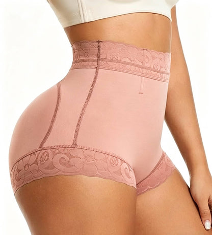 High Waist Shapewear Panty with Anti-Slip Silicone Band