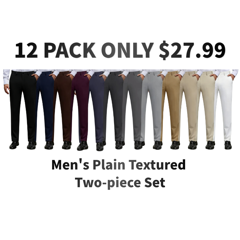 Men's Stretch Dress Pants No Iron Golf Pants