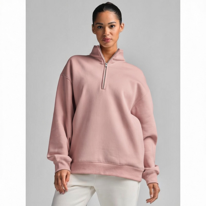 💘 Valentine’s Day Sale 💘 Basic Quarter Zip Mock Neck
