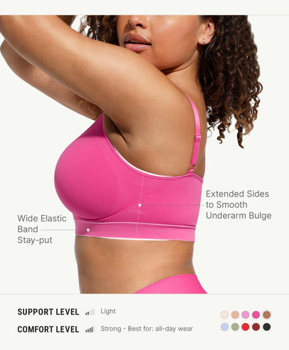 Women's  Comfort Bralettes No Underwire Wireless Bra
