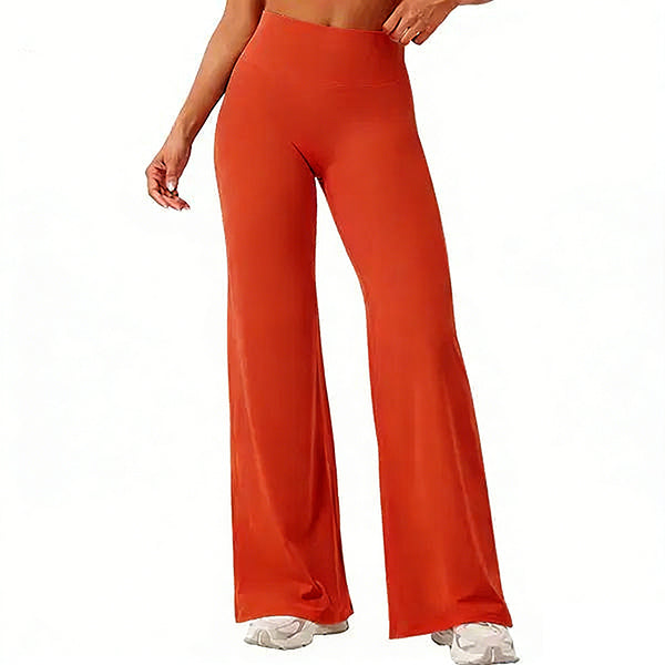 🔥 Women's High-Waist No-Front-Seam Tummy Control Sculpting Pants