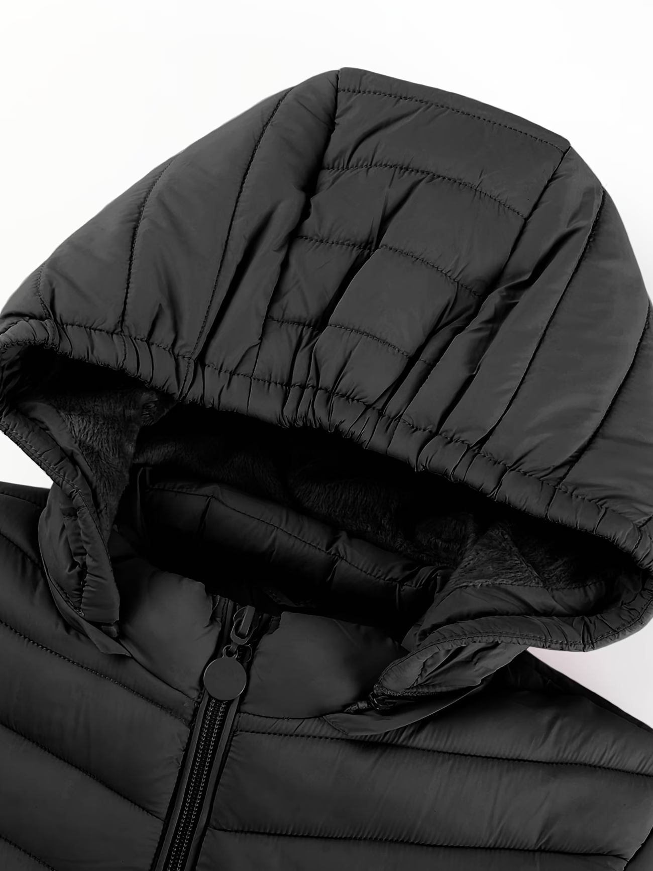 Women's Hooded Padded Coat - Fashion Simple Versatile Lightweight Pockets for Autumn Winter Commuter