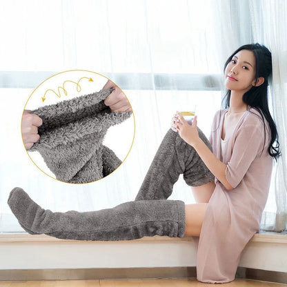 Black Friday Sale 50% OFF🎁Winter Fluffy Warm Over Knee Socks
