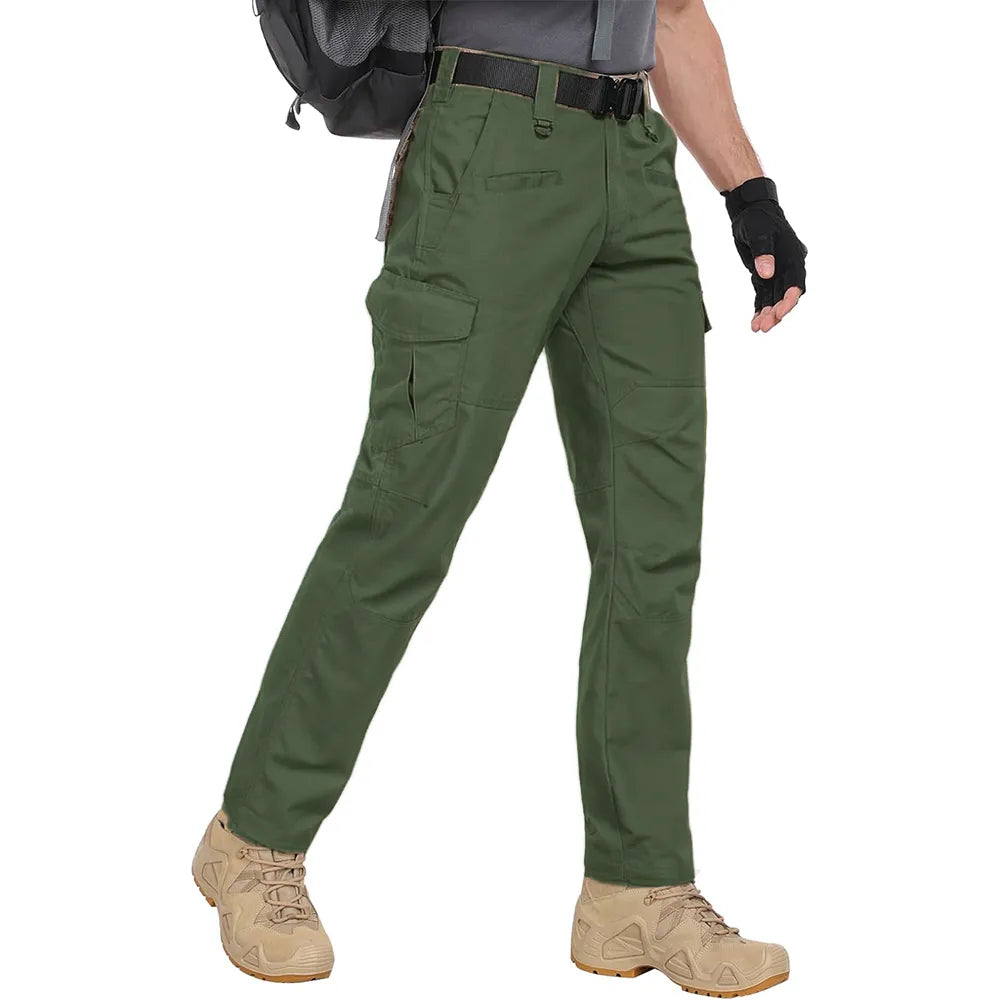 🔥Men's Ripstop Water-Resistant Cargo Pants,Ripstop Water Resistant Hiking Work Pants