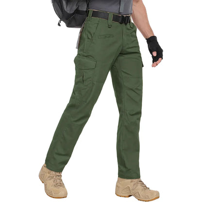 🔥Men's Ripstop Water-Resistant Cargo Pants,Ripstop Water Resistant Hiking Work Pants
