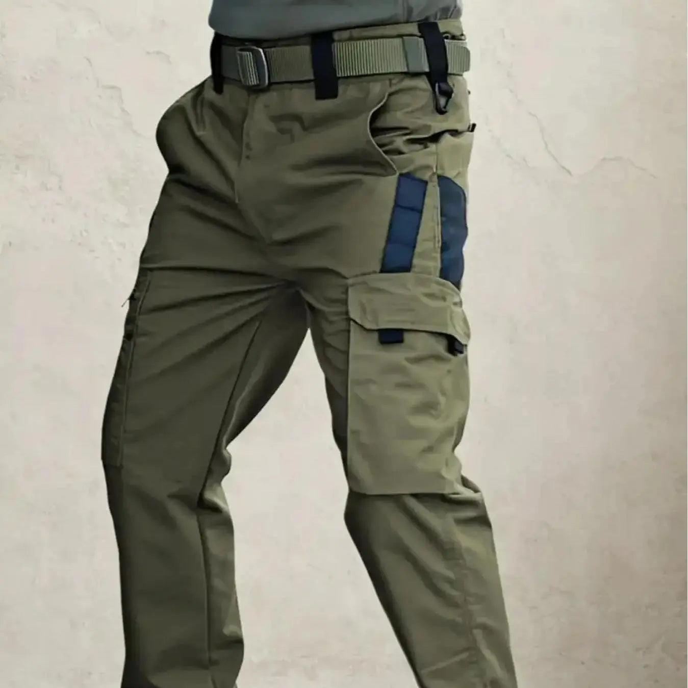 Men's Durable Outdoor Multi-Pocket Work Training Cargo Pants
