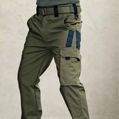 Men's Durable Outdoor Multi-Pocket Work Training Cargo Pants
