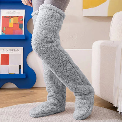Black Friday Sale 50% OFF🎁Winter Fluffy Warm Over Knee Socks