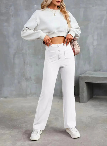 💖LAST DAY SALE 50% OFF💷Women's Casual High Waist Stretch Pants