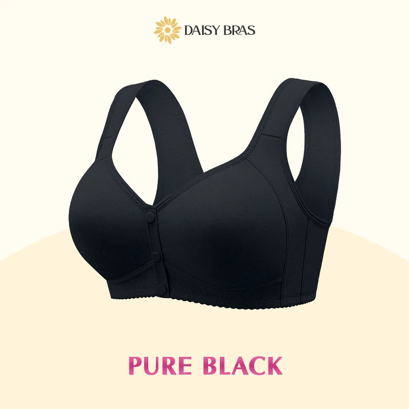 Daisy Bra - LAST DAY SALE 80% OFF - Comfortable & Convenient Front Button Bra