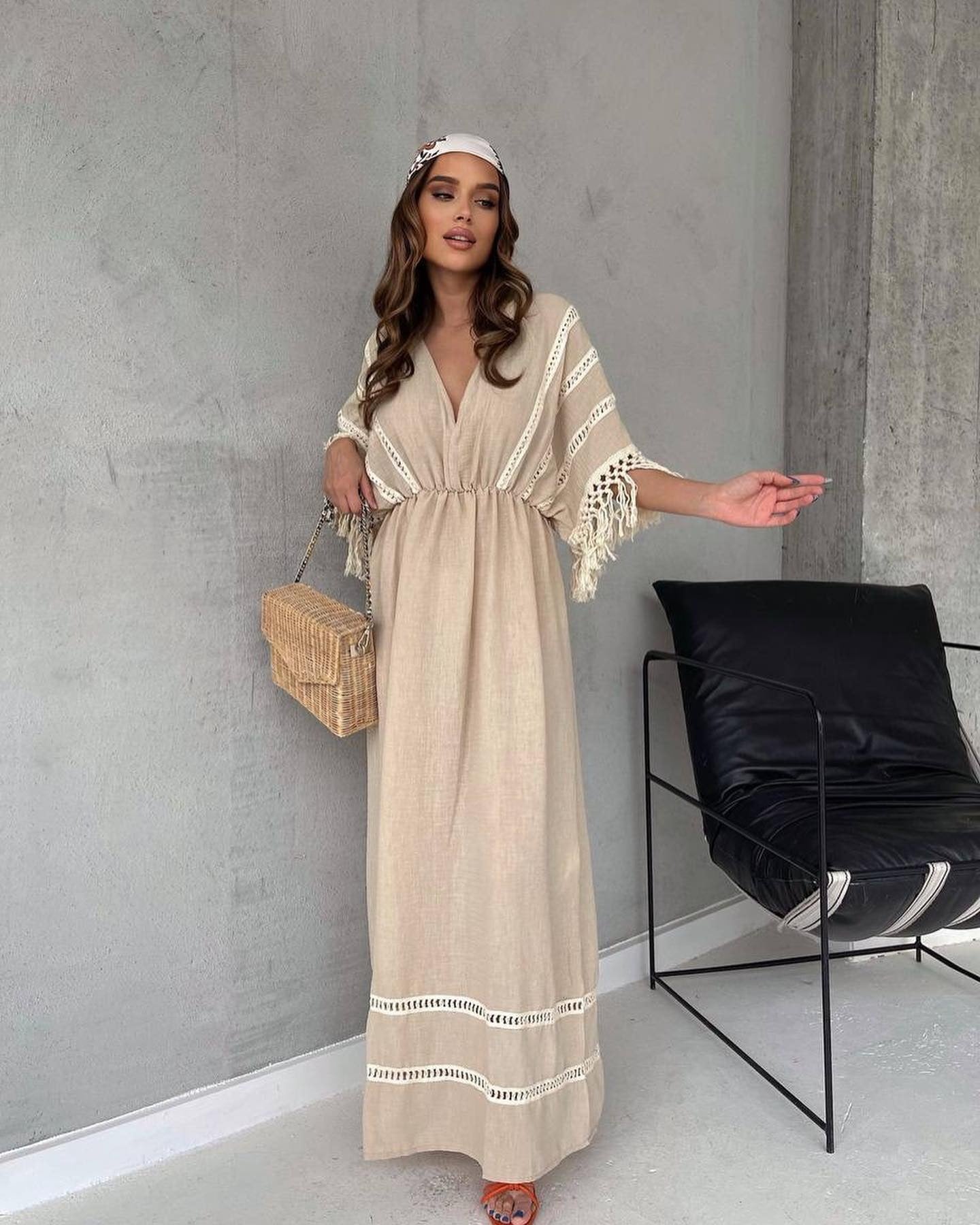 2025 Viral 🔥  V-Neck Comfortable Casual Dress