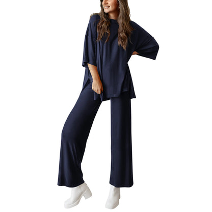 ⏰ Flash Deal!! Comfy & Loose Tee Set – Hot Seller, Limited Time Only!