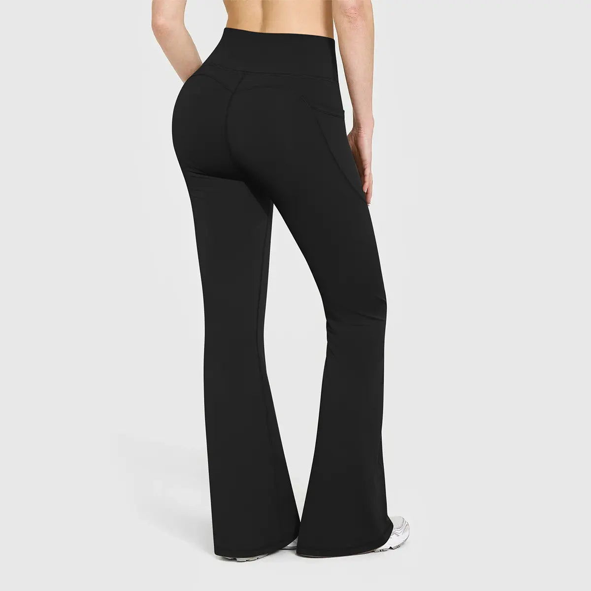 Women Workout Flare High Waist Butt Lifting Pants