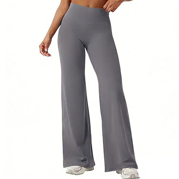🔥 Women's High-Waist No-Front-Seam Tummy Control Sculpting Pants