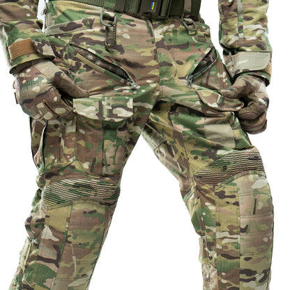 Military Camo Rip‐Stop Tactical Trousers