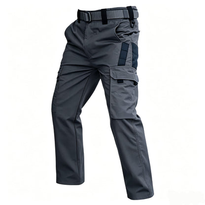Men's Durable Outdoor Multi-Pocket Work Training Cargo Pants
