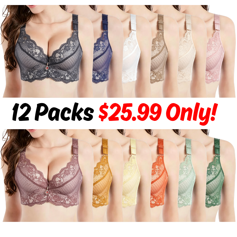 Padded Push Up Lace Bras for Women