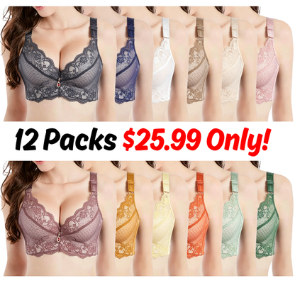 Padded Push Up Lace Bras for Women
