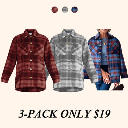 👚 Women's Plaid Jacket – Only $29!