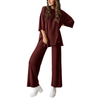 ⏰ Flash Deal!! Comfy & Loose Tee Set – Hot Seller, Limited Time Only!