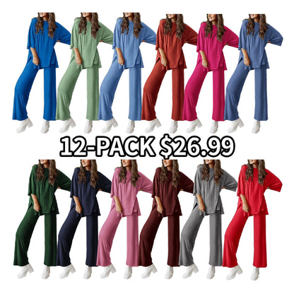 ⏰ Flash Deal!! Comfy & Loose Tee Set – Hot Seller, Limited Time Only!