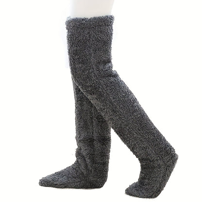 Black Friday Sale 50% OFF🎁Winter Fluffy Warm Over Knee Socks