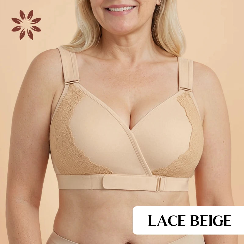 Veracomfort - Velcro Front-Wrap & Straps Adaptive Comfort Bra