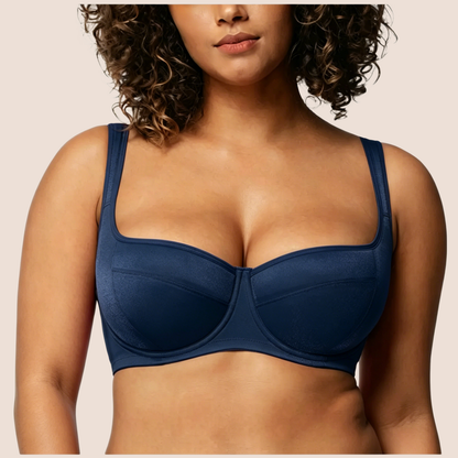 Starry Night Plus Size 4mm Lightly Padded Balconette Bra
