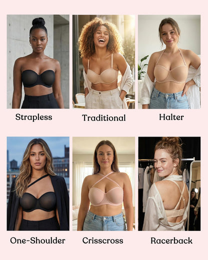 Bella Convertible Strapless Bras for Women