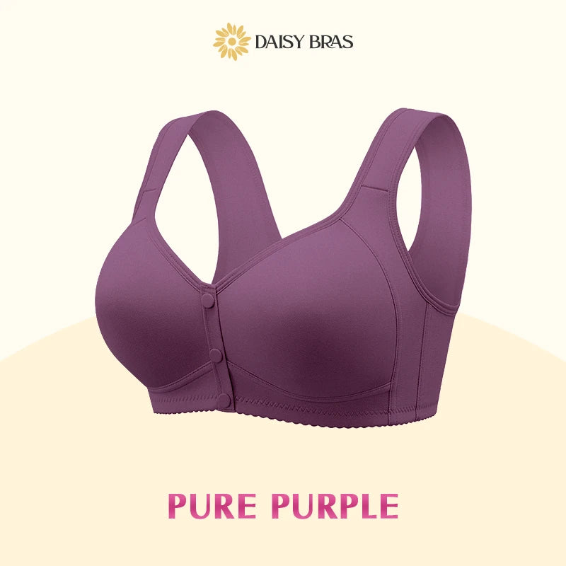 Daisy Bra - LAST DAY SALE 80% OFF - Comfortable & Convenient Front Button Bra
