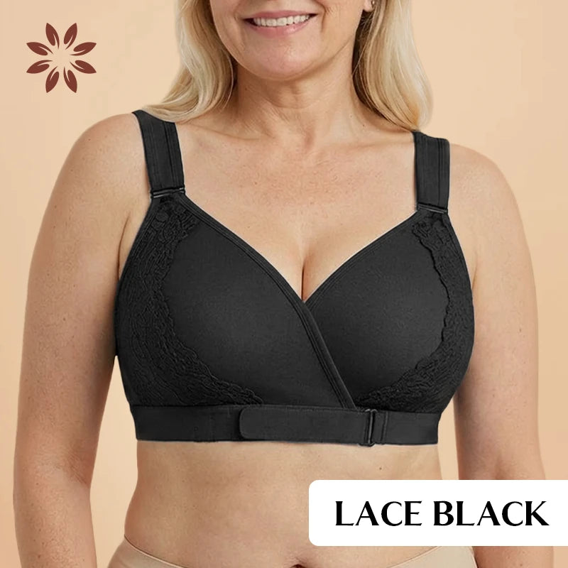 Veracomfort - Velcro Front-Wrap & Straps Adaptive Comfort Bra