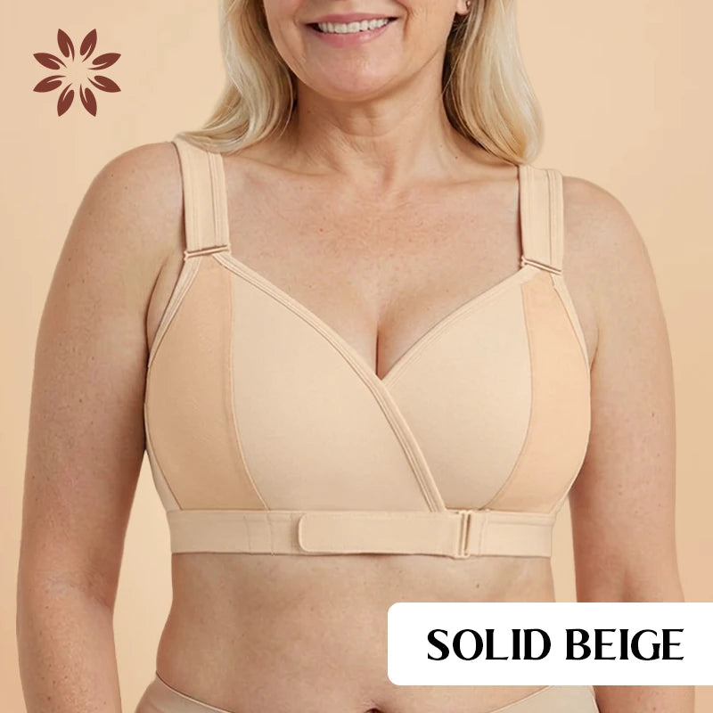 Veracomfort - Velcro Front-Wrap & Straps Adaptive Comfort Bra