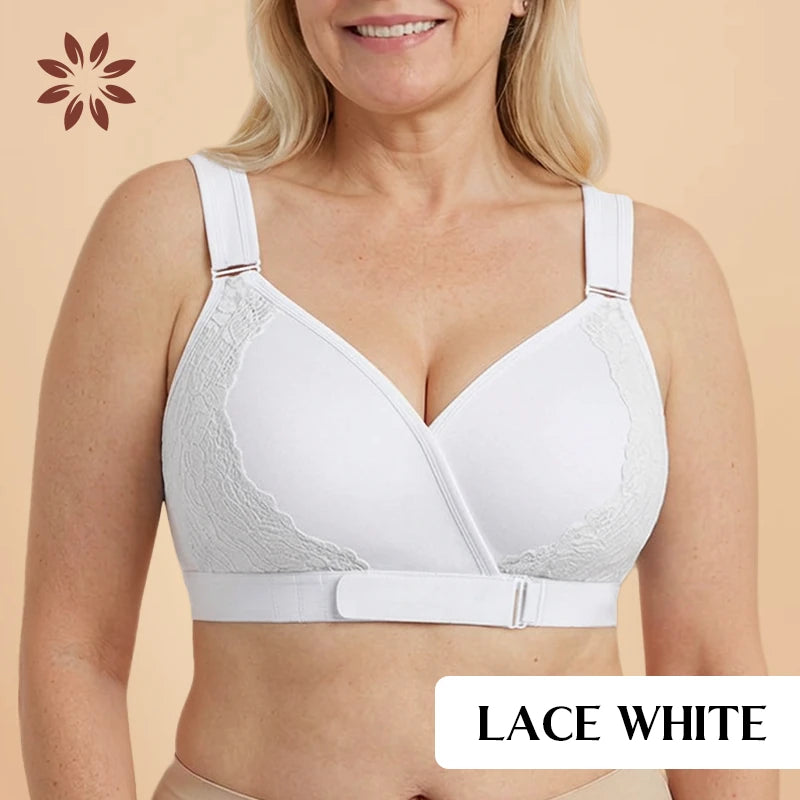 Veracomfort - Velcro Front-Wrap & Straps Adaptive Comfort Bra