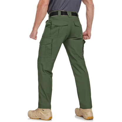 🔥Men's Ripstop Water-Resistant Cargo Pants,Ripstop Water Resistant Hiking Work Pants