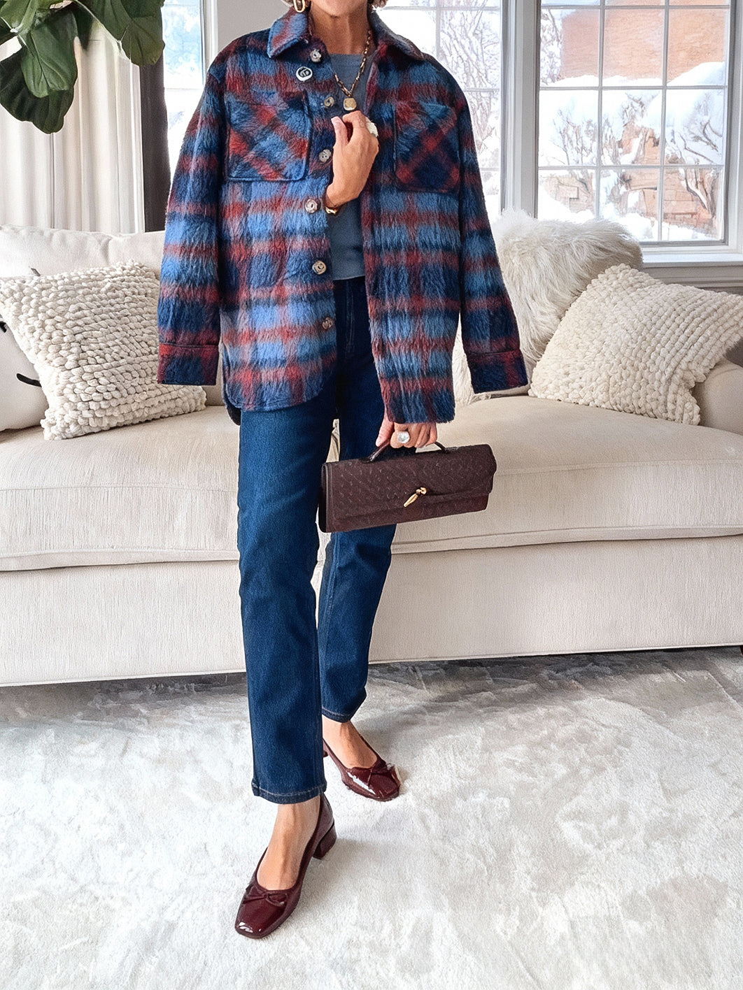 👚 Women's Plaid Jacket – Only $29!
