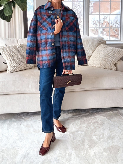 👚 Women's Plaid Jacket – Only $29!