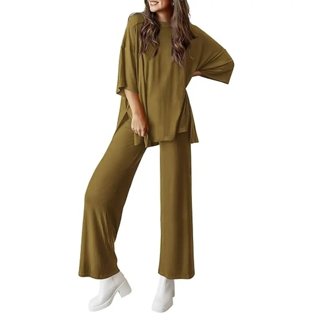 ⏰ Flash Deal!! Comfy & Loose Tee Set – Hot Seller, Limited Time Only!