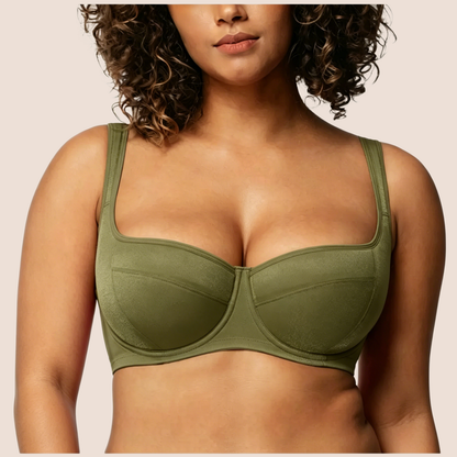 Starry Night Plus Size 4mm Lightly Padded Balconette Bra