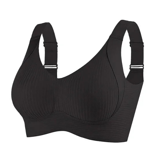 ⏰ TODAY ONLY Jelly Wireless Womens Comfortable Wireless Bras Push Up Bralettes Seamless Tshirts Bras Deep V Everyday Bras