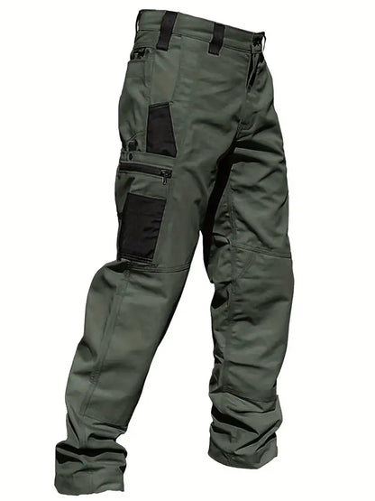🔥 Only $29.99(All colors)🔥Men's 8-Pack Unisex 10-Pocket Heavy Duty zipper waterproof tactical Work Pants