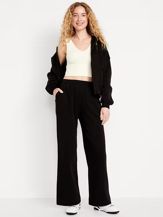 👑Exclusive Authorization👑2026 New Women's Casual Set (Full-Zip Hoodie Sweatshirt+Wide-Leg Sweatpants)