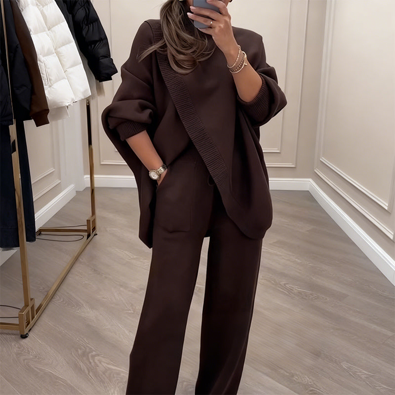 Women's Oversized Sweater & Pants Set