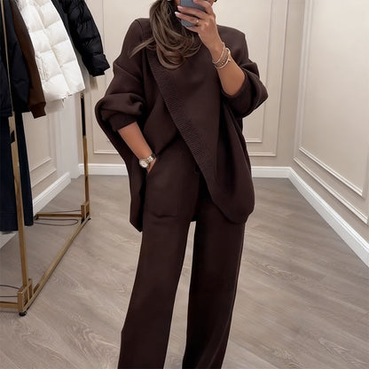 Women's Oversized Sweater & Pants Set