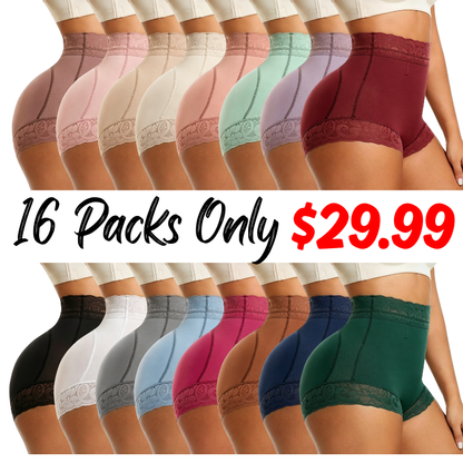 High Waist Shapewear Panty with Anti-Slip Silicone Band