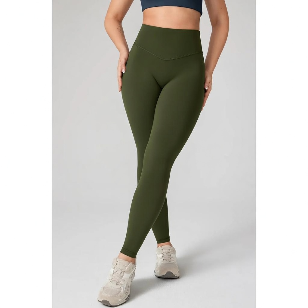 No Front Seam Hidden Scrunch Leggings