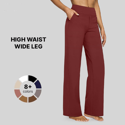 Last day's discount  --  Loose High-Waist Business Casual Pants Yoga Pants