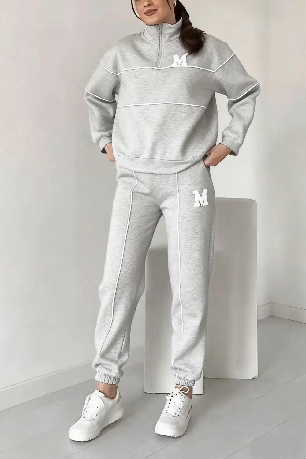 ⏰Final 2-Hour Clearance⚡ Women’S Casual Sporty “M” Two-Piece Sets